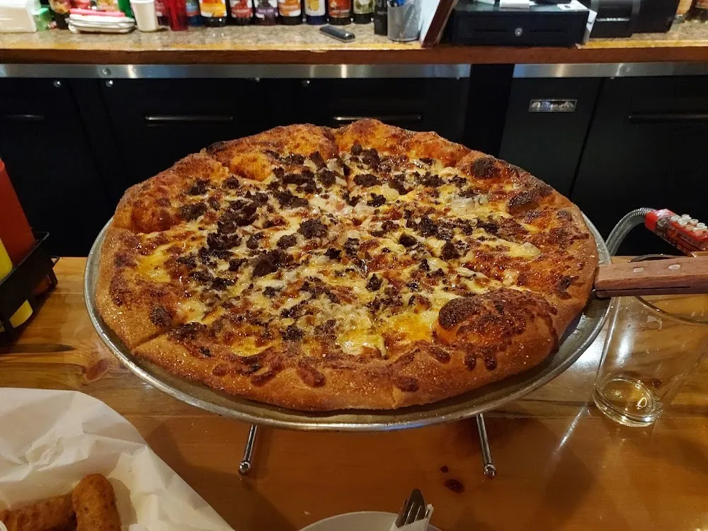 Cudighi Sausage Pizza